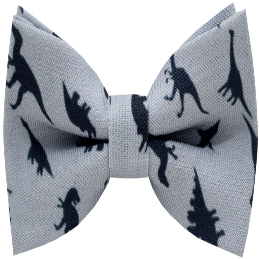 Carahere Boys Handmade Pre-Tied Bow Ties Novel Fun Pattern Bow Ties For Kids Grey