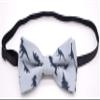 Carahere Boys Handmade Pre-Tied Bow Ties Novel Fun Pattern Bow Ties For Kids Grey view 2