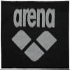 ARENA Soft Cotton Pool Beach Swim Towel, Packable Large 100% Terry Cotton Sports Gym Towel, 59 x 35 Inches, Black/Gray view 3