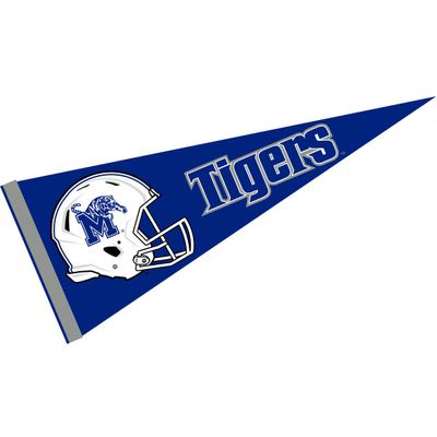 Memphis Tigers Football Helmet Pennant