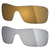 Mryok 2 Pair Polarized Replacement Lenses for Oakley Turbine Rotor Sunglass - Options view 1