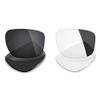 Mryok 2 Pair Polarized Replacement Lenses for Oakley Sliver F Sunglass - Options view 1