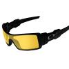 Glintbay 100% Precise-Fit Replacement Sunglass Lenses for Oakley Oil Rig - Crystal Yellow Non-polarized view 3
