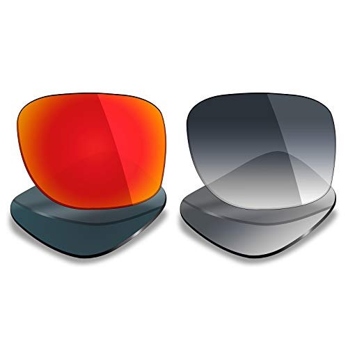 Mryok 2 Pair Polarized Replacement Lenses for Oakley Big Taco Sunglass - Options