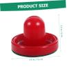 8PCS 76MM air Hockey Pushers Pucks Replacement Kids Adult Party Playing Game air Hockey Equipment Accessories(Red) view 2
