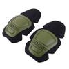 HWZ Tactical Protective Gear Live CS Field Paintball air Gun Equipment, 2 Knee Pads and 2 Elbow Pads/Suit Protection mat (green) view 1