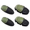 HWZ Tactical Protective Gear Live CS Field Paintball air Gun Equipment, 2 Knee Pads and 2 Elbow Pads/Suit Protection mat (green) view 2