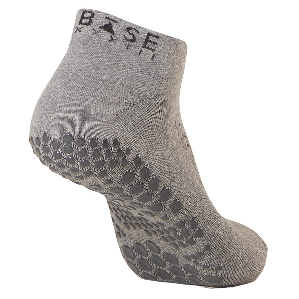 Base 33 Low Rise Grip Socks for Pilates, Yoga, Martial Arts, Lifting and Barre