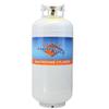 Flame King YSN401a 40 Pound Steel Propane Tank Cylinder with Overflow Protection Device Valve,White view 1