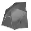 Sport-Brella Ultra SPF 50+ Angled Shade Canopy Umbrella for Optimum Sight Lines at Sports Events (8-Foot), Light Grey view 2