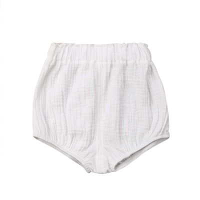 Listogether Newborn Kids Clothin Baby Girls Cute Solid Color Bottoms Shorts Pants Outfits Clothes White
