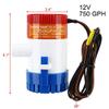 Amarine Made Bilge Pump, 12v Submersible Water Pump - 750gph for Ponds, Pools, Fishing Boats, RV and Marine Use view 2