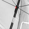 Sport-Brella Ultra SPF 50+ Angled Shade Canopy Umbrella for Optimum Sight Lines at Sports Events (8-Foot), Blue view 4