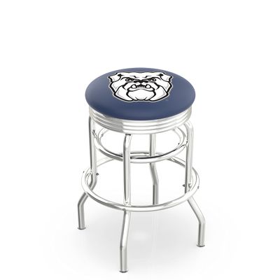 HBS L7C3C Butler 25" Double-Ring Swivel Counter Stool with Chrome Finish