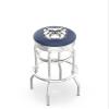 HBS L7C3C Butler 25" Double-Ring Swivel Counter Stool with Chrome Finish view 1