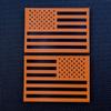 BritKitUSA SAR Infrared US Flag Patch Set Orange & Black Search & Rescue view 1