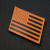 BritKitUSA SAR Infrared US Flag Patch Set Orange & Black Search & Rescue view 3