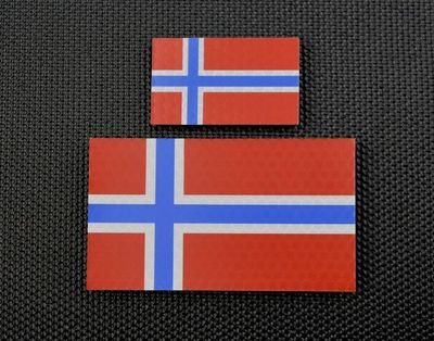 BritKitUSA Solas Norway Flag Patch Set NORSOCOM Hrens Jegerkommando Spesialkommando IR