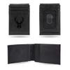 Rico Industries Laser Engraved Front Pocket Wallet, Milwaukee Bucks, Black, 2.75 x 4-" view 1