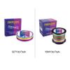 Braided Fishing Line Abrasion Resistant Superline Zero Stretch&Low Memory Extra Thin Diameter Multicolor 327Yds,65LB view 2