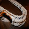 Alligator Bull Rope White Poly Pro 9x7 RH 3/4" x 3/4" Soft- Bull Riding - EPT Bull Ropes view 3