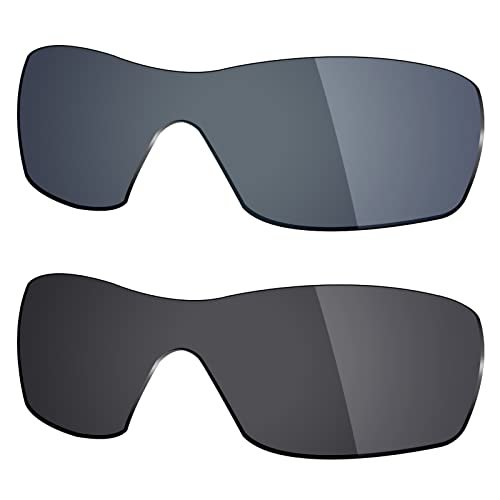 Mryok 2 Pair Polarized Replacement Lenses for Oakley Dart Sunglass - Options