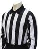 Smitty | FBS-118 | 2" Stripe Elite Performance Interlock Football Referee Long Sleeve Shirt | Official's Choice! (3XL) view 1