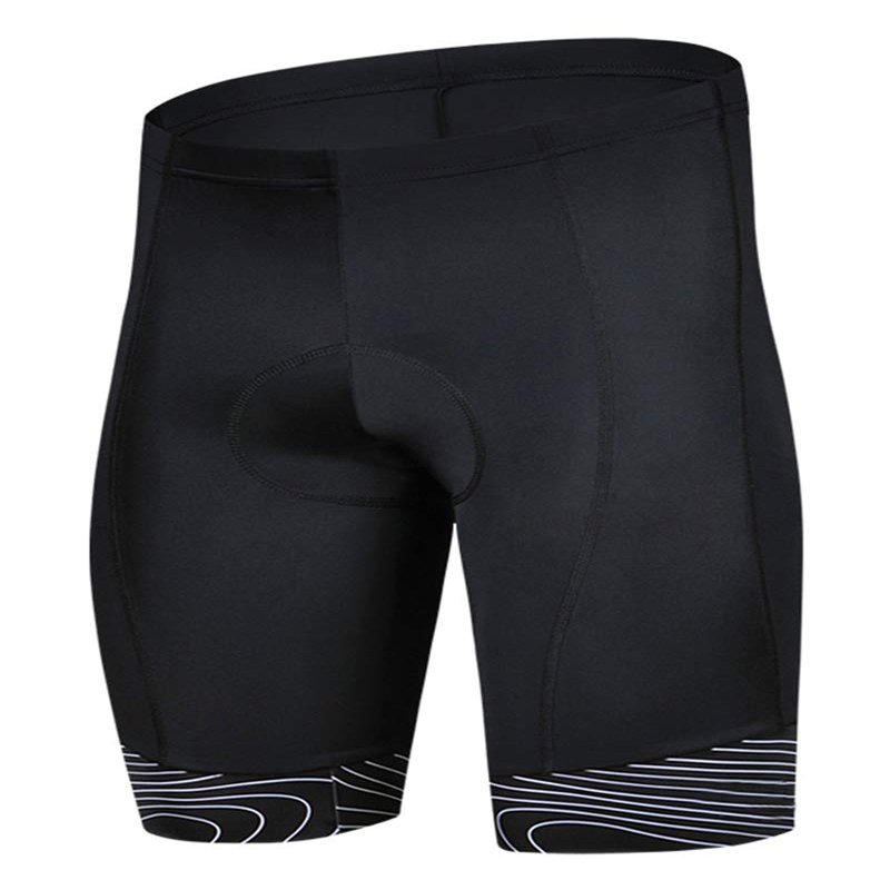 GOGO TEAM Men's Cycling Shorts 3D Padded, Biking Bicycle Riding Tights UPF 50+