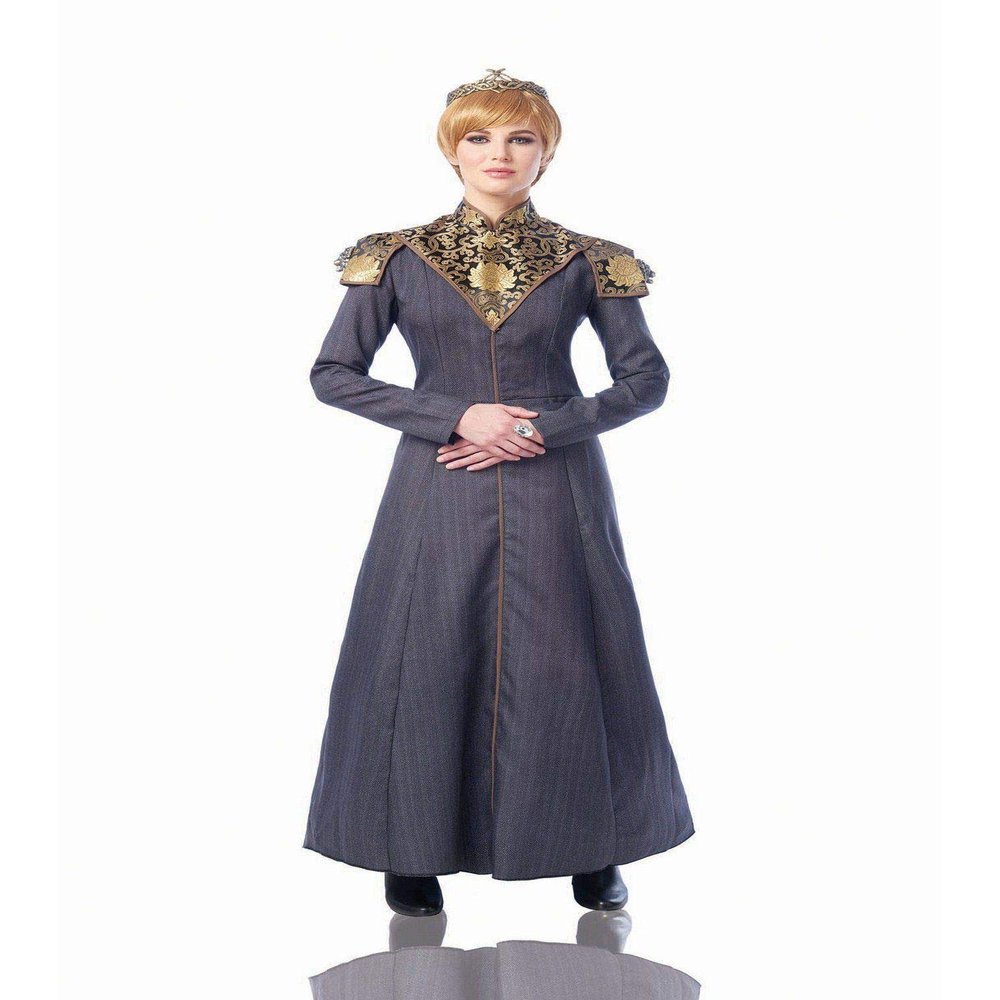 Costume Culture Women's Long Sleeve Tunic Style Dress, Grey, Large
