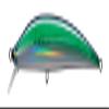 TackleHouse Minnow K-Ten Blue Ocean Sinking Works 6.9 inches (175 mm), 2.0 oz (58 g), HH Marine Blue #RS19 BK175SW Lure view 1
