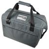 Hatch Coolers Canvas Soft Cooler with High-Density Insulation, Made in USA, 24-Can, Charcoal view 1