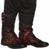 Forum Novelties Men's Vampire Boot Covers, Black/Red, One Size view 1