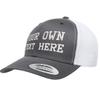 Love Sketches Classics Embroidered Custom Hat Trucker Baseball Cap Snapback Adjustable Men Women Mid Profile Dad Cap Hat (Charcoal/White) view 1