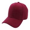 Custom Baseball Cap for Unique Gifts,Personalized Unisex Street Style Plain Hat with Snapback Hats Burgundy view 3