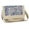 Detroit Scroll Tan Messenger Bag view 3