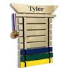 RenKata Personalized Taekwondo Belt Display for Martial Arts Belts (8 Level) - USA Made view 1