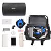 Oranlife Bike Handlebar Bag, Waterproof Phone Cycling Mount Front Bags, Bicycle Storage Bag with Removable Shoulder Strap, 6 inch Transparent Pouch, Best Gift view 3