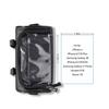 Oranlife Bike Handlebar Bag, Waterproof Phone Cycling Mount Front Bags, Bicycle Storage Bag with Removable Shoulder Strap, 6 inch Transparent Pouch, Best Gift view 4