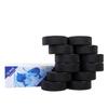Golden Sport Ice Hockey Pucks, 12pcs, Official Regulation, for Practicing and Classic Training, Diameter 3", Thickness 1", 6oz, Black view 1