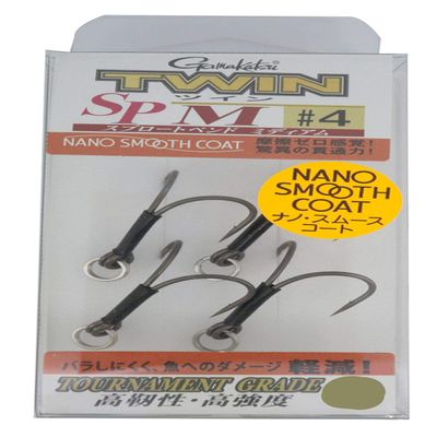 Gamakatsu TGW Twin SP-M NSC Treble Hook, Rose, Rose