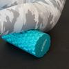 The Original Body Roller - High Density Foam Roller Massager for Deep Tissue Massage of The Back and Leg Muscles - Self Myofascial Release of Painful Trigger Point Muscle Adhesions - 13" Turquoise view 3