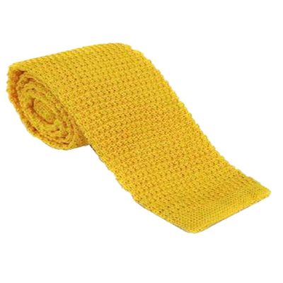 5cm Men's Slim Tie Knit Woven Neckwear Gift For Father's Day/Wedding/Party (C12 Gold)