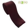 5cm Men's Slim Tie Knit Woven Neckwear Gift For Father's Day/Wedding/Party (C12 Gold) view 3