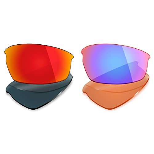 Mryok 2 Pair Polarized Replacement Lenses for Oakley Bottlecap Sunglass - Options