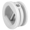 Alomejor Surfboard Leash Plug,5-Piece 1-inch White Set, Paddle Board Leash Plug, Leg Rope for Surfers,Kayakers,Beach Lake River Activities view 3