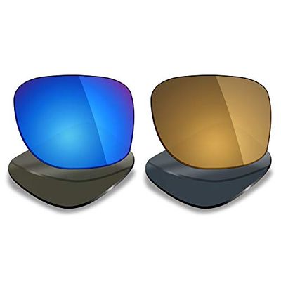 Mryok 2 Pair Polarized Replacement Lenses for Oakley Big Taco Sunglass - Options
