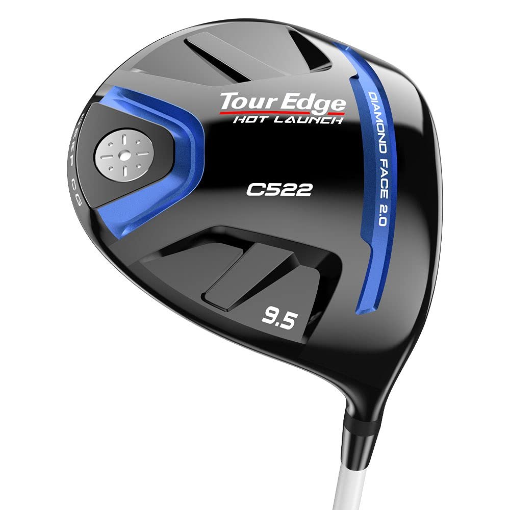 Tour Edge Hot Launch C522 Driver (Right, MCA Fubuki Graphite, Ladies, 9.5)