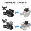 EZshoot Compact Red Laser Sight with Picatinny Rail Mount for 11mm/21mm Rail-Easy Dual-Purpose view 2