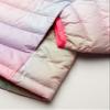 Amazon Essentials Girls' Lightweight Water-Resistant Packable Mock Puffer Jacket, Pink Ombre, X-Large view 3