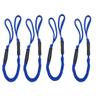 Bungee Cord Rope Dock Lines Stretches Shock Absorbs Marine Mooring Rope 4ft Dark Blue 4 Pack view 1
